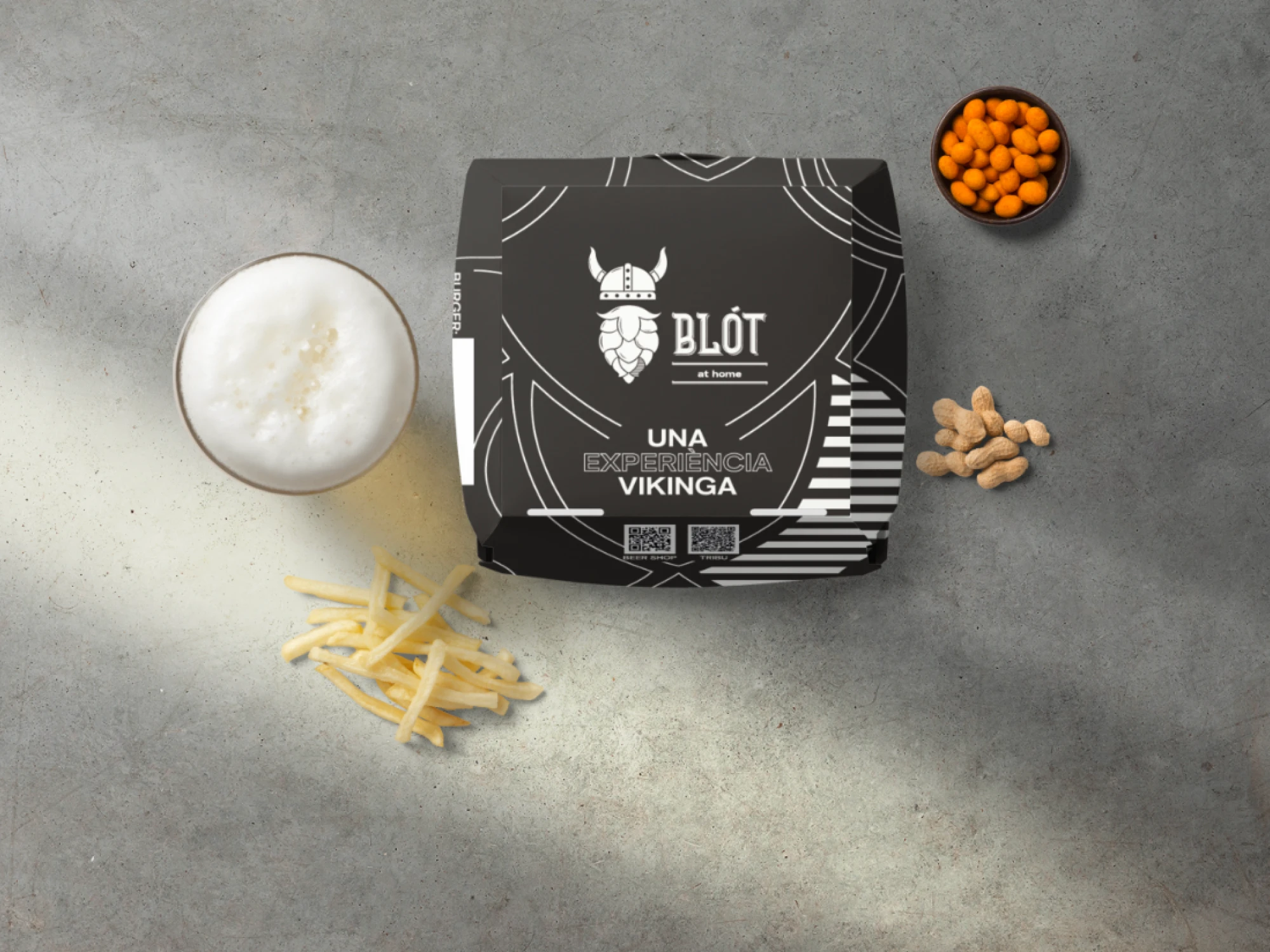 blót — detalle / mockup