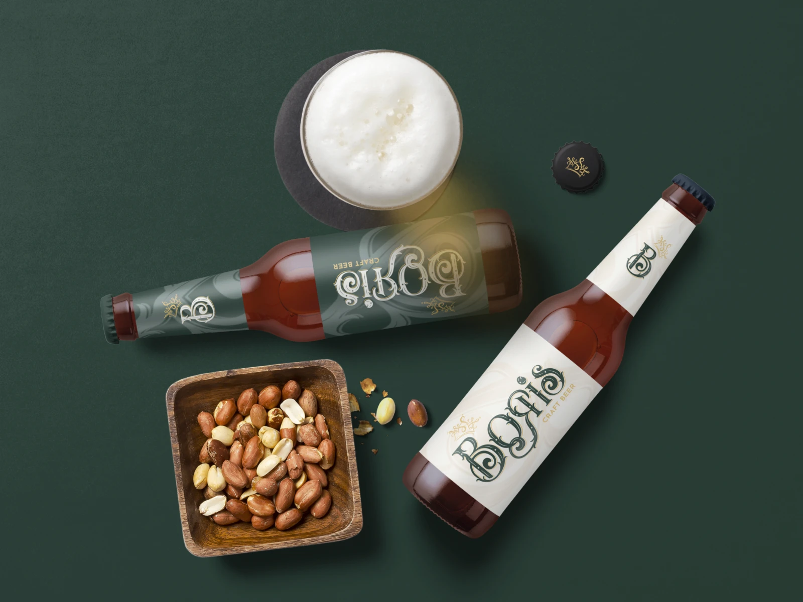 Boris bottle + nuts