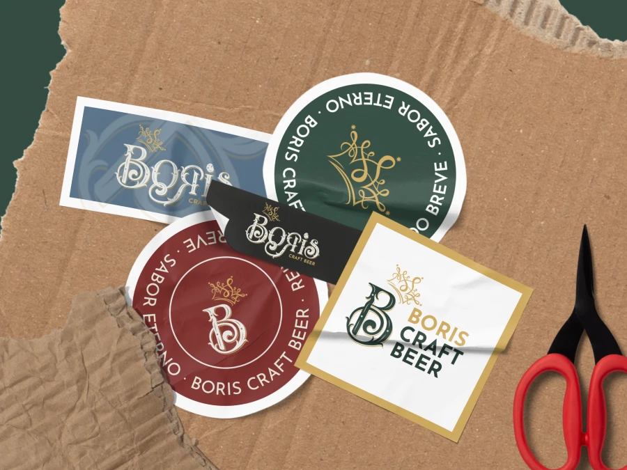Boris patches and stickers