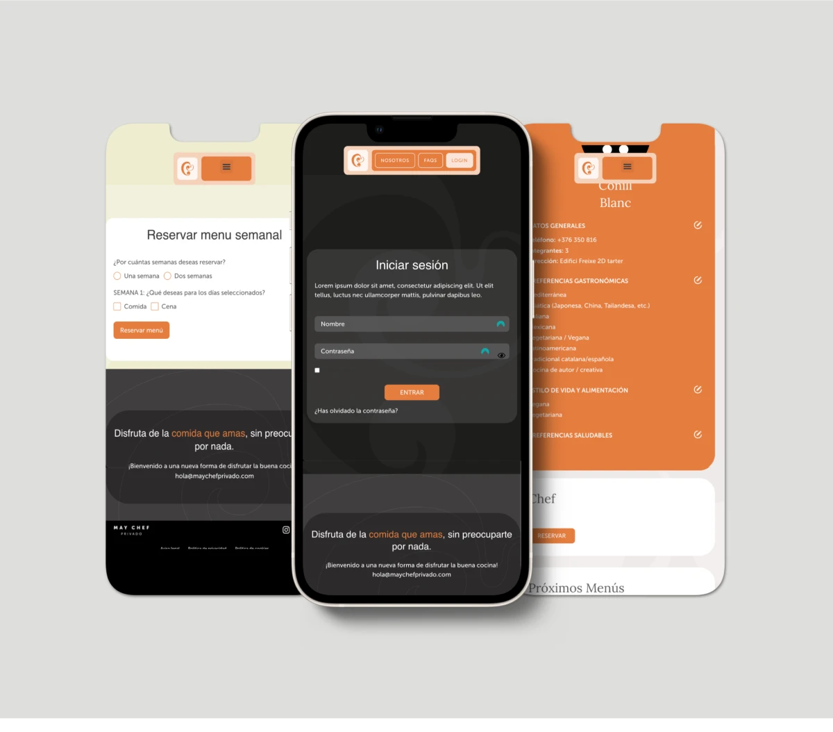 mobile screens may chef