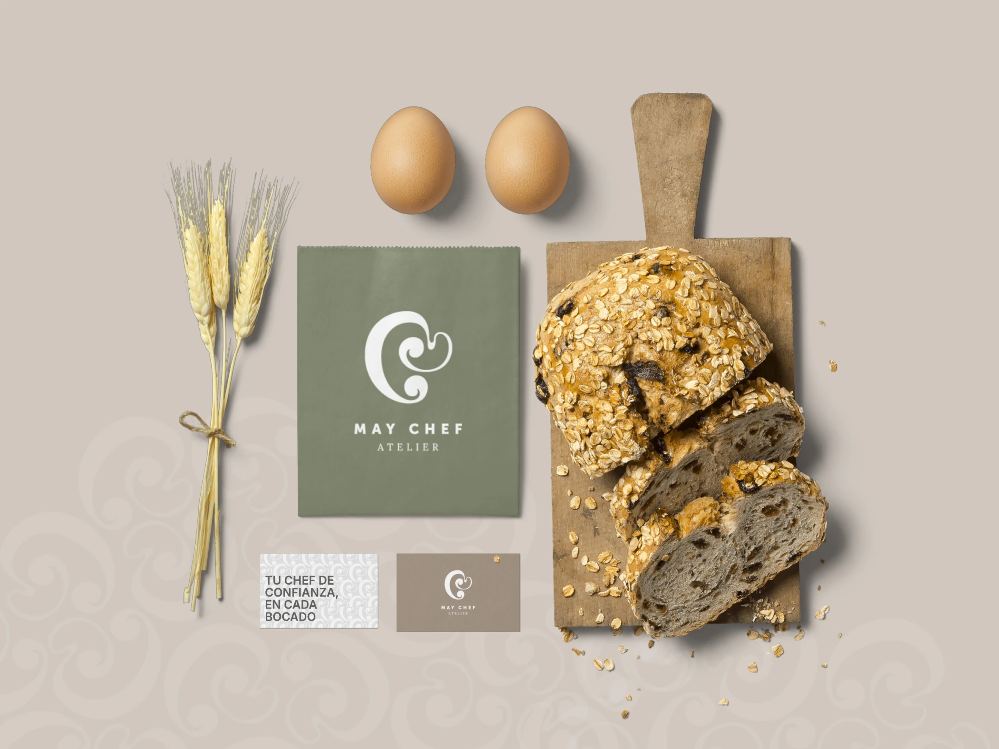 may chef — detalle / mockup